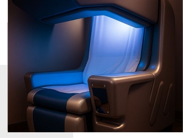 Lampada viso quadrifacciale per solarium a Ethos Milano